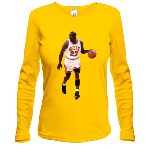 Женский лонгслив с Michael Jordan