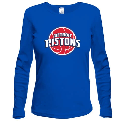 Жіночий лонгслів Detroit Pistons