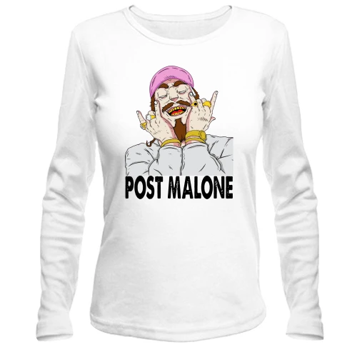 Женский лонгслив Post Malone
