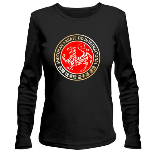Женский лонгслив Shotokan Karate