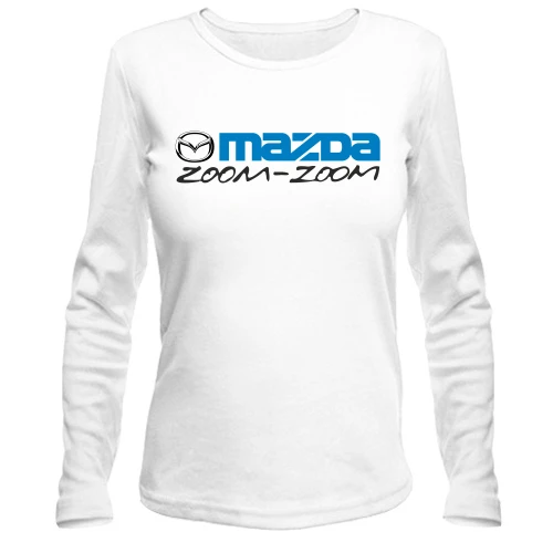 Жіночий лонгслів Mazda zoom-zoom