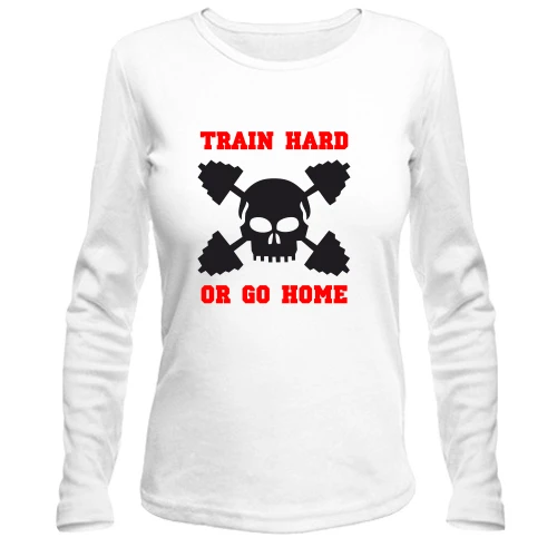 Жіночий лонгслів Train hard