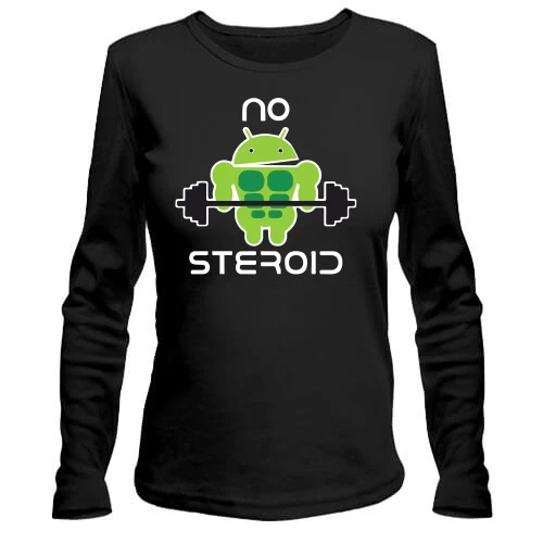 Женский лонгслив No steroid