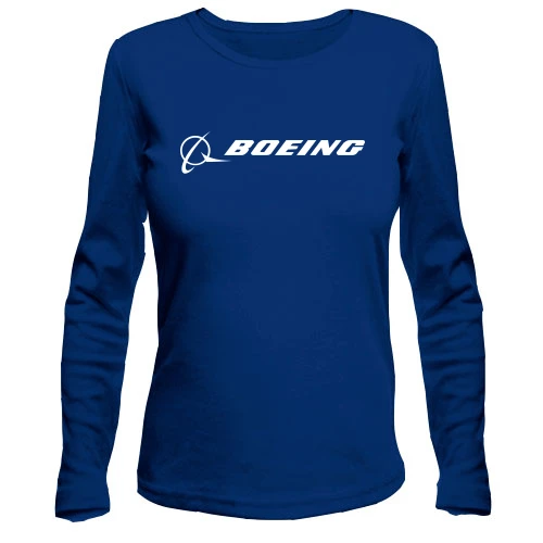 Жіночий лонгслів, Синій, Boeing
