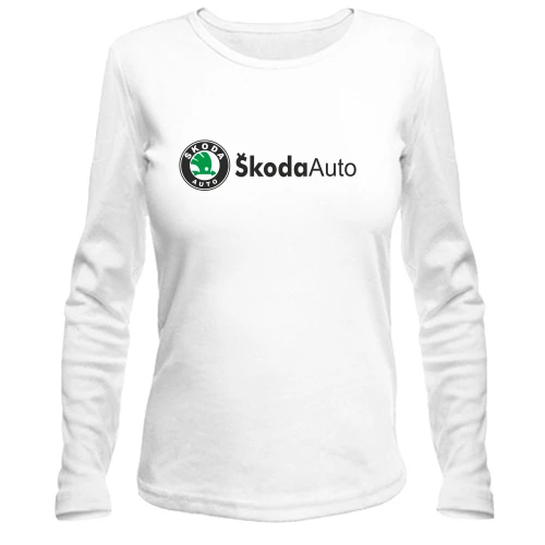 Женский лонгслив Skoda auto