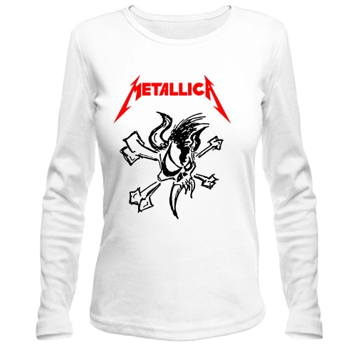 Жіночий лонгслів Metallica (Live at Wembley stadium 2)