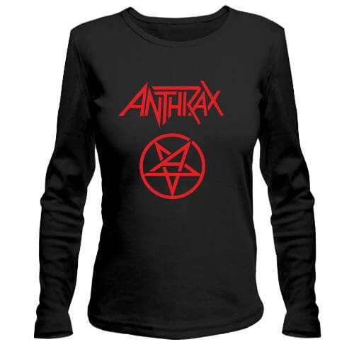 Жіночий лонгслів Anthrax із зіркою