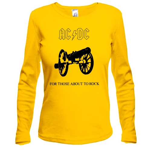 Жіночий лонгслів AC/DC For Those About to Rock