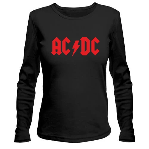 Жіночий лонгслів AC/DC logo