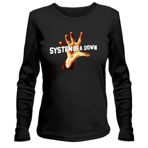 Жіночий лонгслів System of a Down з рукою