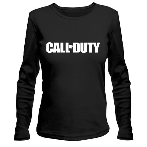 Женский лонгслив, Черный, Call of Duty