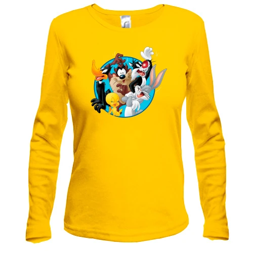 Жіночий лонгслів з героями Looney Tunes