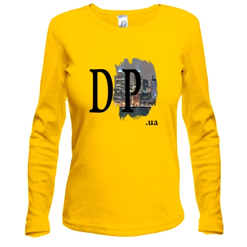 Жіночий лонгслів dp.ua (Дніпро)