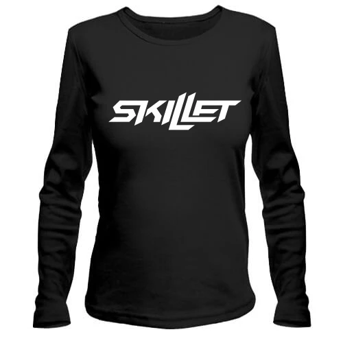 Жіночий лонгслів, чорний, Skillet