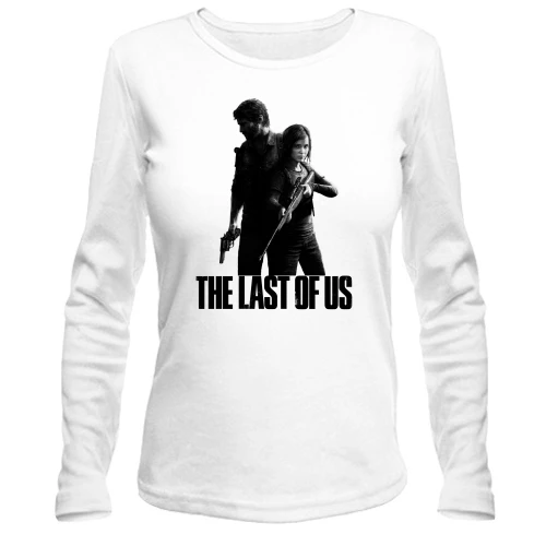 Женский лонгслив, Белый, The Last of Us (BW)