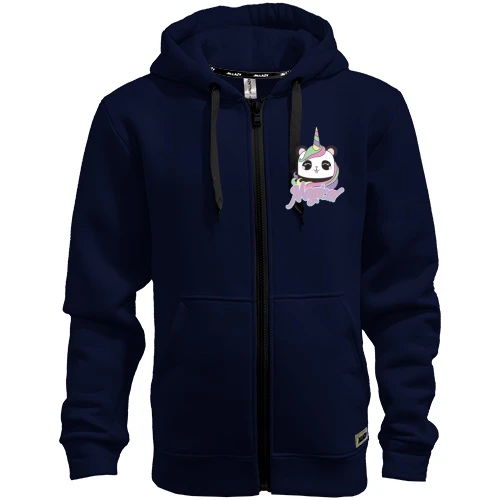Мужское зип худи Magical Unicorn Единорог