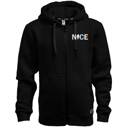 Чоловіча толстовка на блискавці NICE