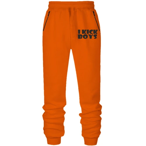 Мужские штаны на флисе I KICK BOYS
