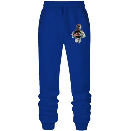Мужские трикотажные штаны с Джокером и сердечком