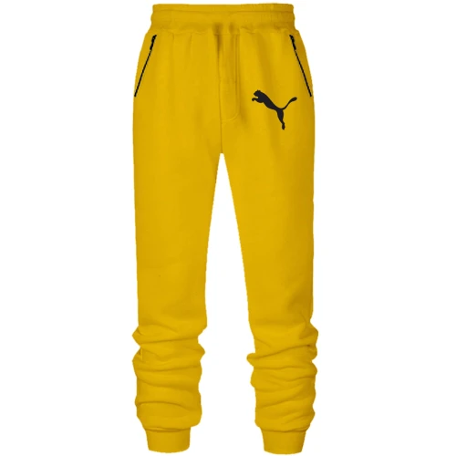 Мужские трикотажные штаны с лого Puma