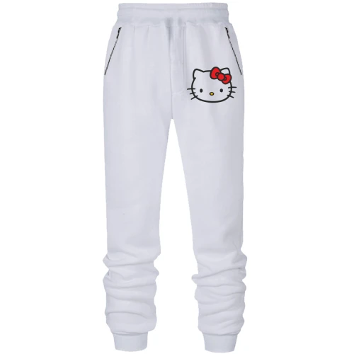 Мужские трикотажные штаны Hello Kitty!