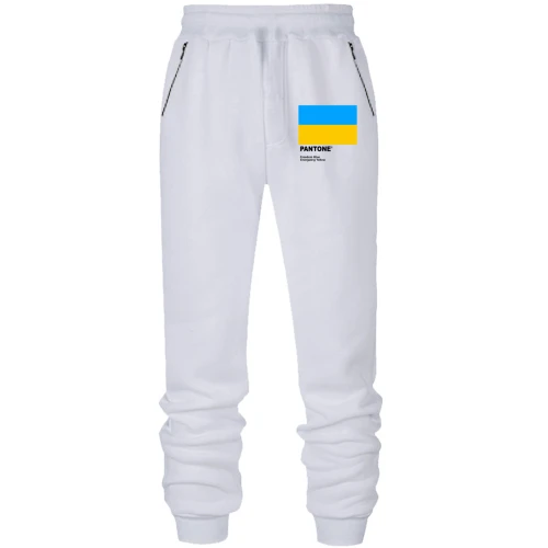 Мужские трикотажные штаны PANTONE Freedom blue, energizing yellow