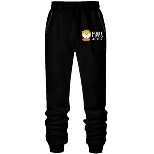 Мужские трикотажные штаны Kenny lives forever