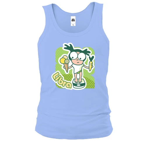 Чоловіча майка зі знаком зодіаку "Терези"