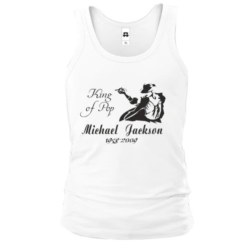 Мужская майка Michael Jackson - King of POP