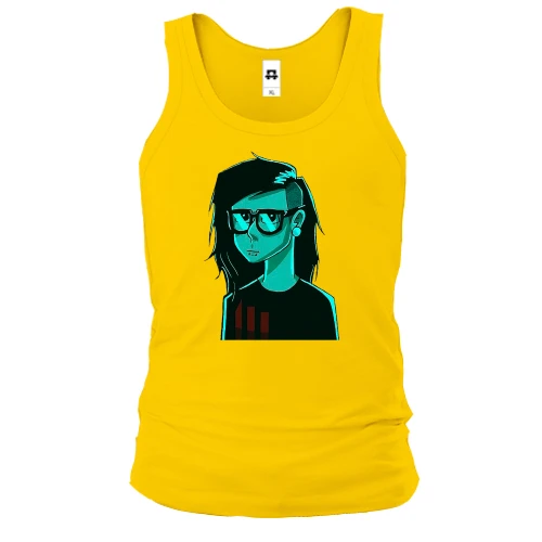 Мужская майка со Skrillex (арт)