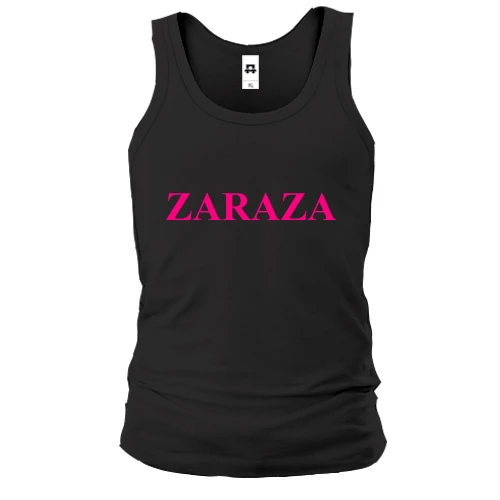 Мужская майка, Черный, ZARAZA
