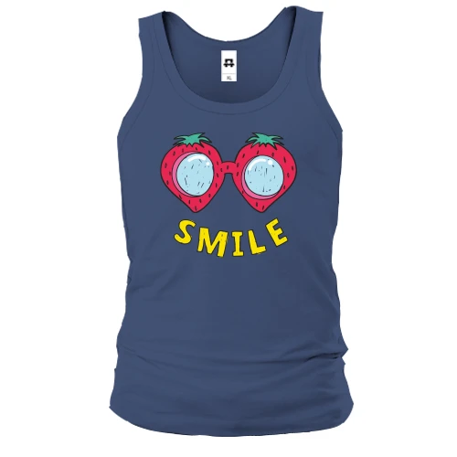 Мужская майка Smile Клубника