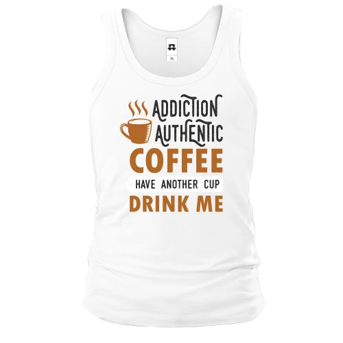 Чоловіча майка Authentic coffee