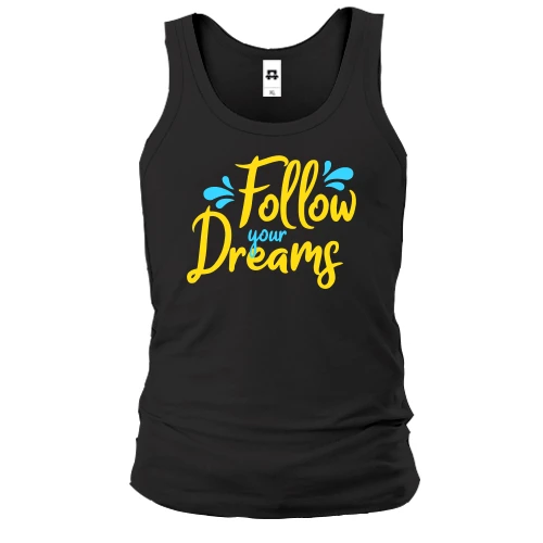 Чоловіча майка Follow your dreaming