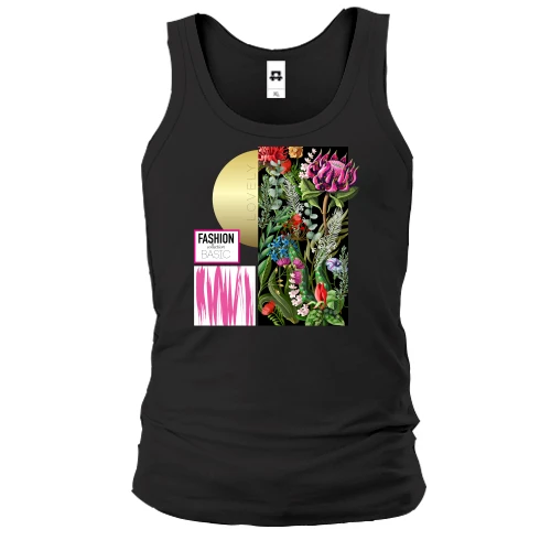 Чоловіча майка Fashion Basic Flowers