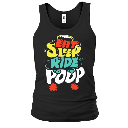 Чоловіча майка Eat Sleep Ride