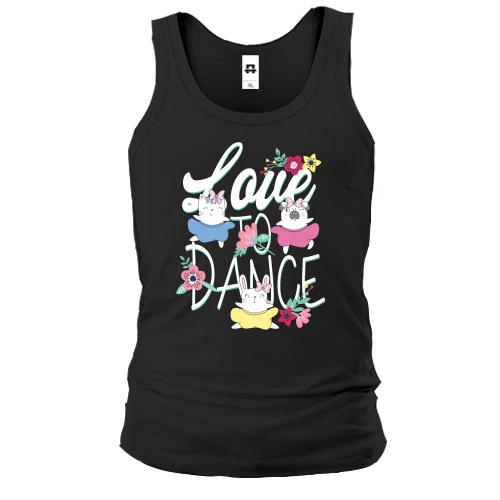 Мужская майка Love to Dance