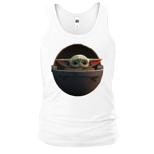 Мужская майка Baby Yoda