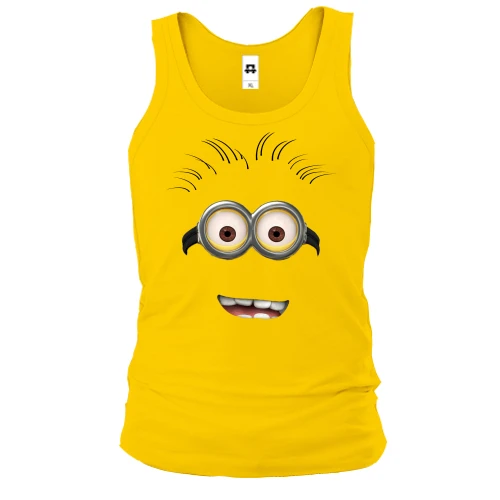 Мужская майка Minion face
