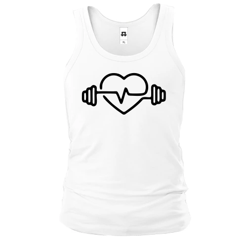 Чоловіча майка Heart WorkOut
