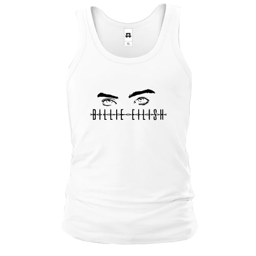 Мужская майка Billie Eilish's eyes