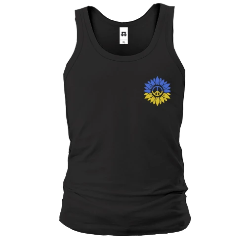 Чоловіча майка Соняшник Peace Ukraine