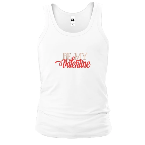 Мужская майка Be My Valentine