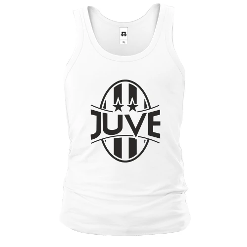 Чоловіча майка з емблемою футбольного клубу Ювентус та написом JUVE