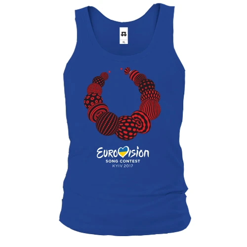 Чоловіча майка Eurovision Ukraine (з намистом)