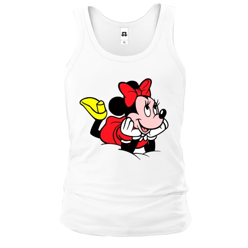 Мужская майка Minie Mouse мечтает