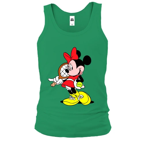 Мужская майка Minie Mouse теннис 2