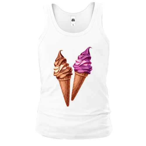 Мужская майка Ice Cream Couple