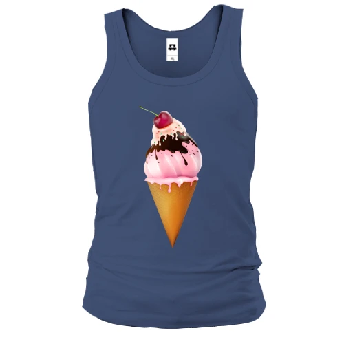 Чоловіча майка Ice cream with cherries