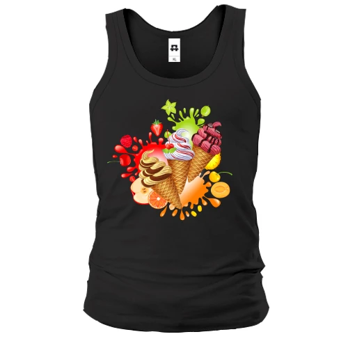 Мужская майка Мороженный Микс